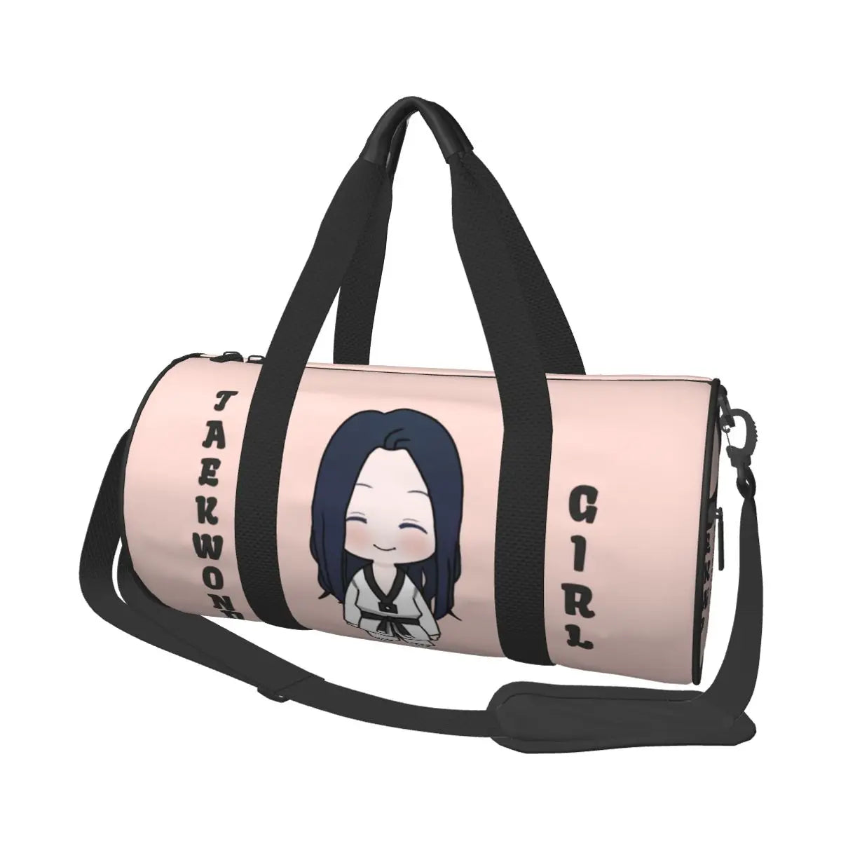 Couple Printed Weekend Fitness Bag for Martial Arts