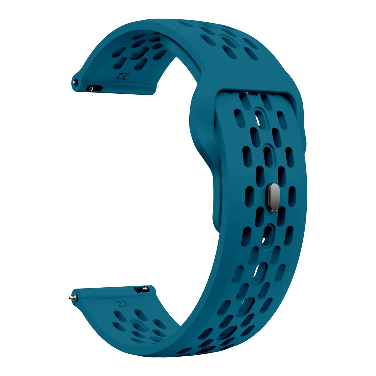 Garmin 18/20/22mm Quick Release Perforated Silicone Sport Band with Tuck Closure