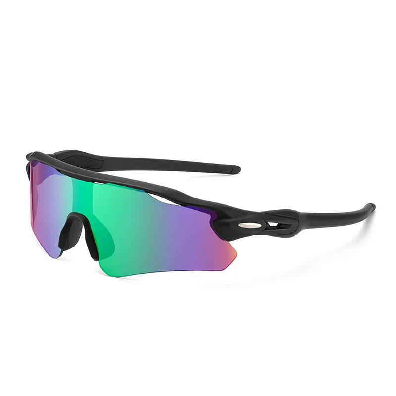 Cycling Sunglasses Men UV Blocking Windproof Marathon Climbing Goggles Sports Eyewear for Outdoor Activities