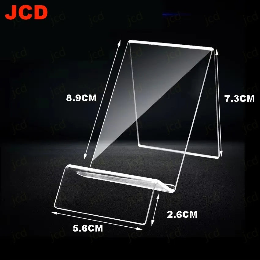 1piece For GB GBC GBA SP 2DS 3DS PSP PSV Game Console Exhibition Clear Plastic Transparent Stand Shelf Window Counter Display