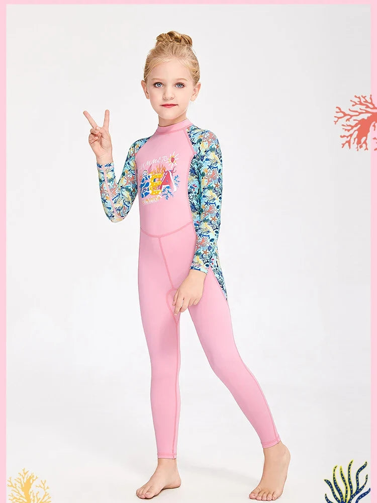 Youth One Piece Swimwear featuring Unicorn Designs