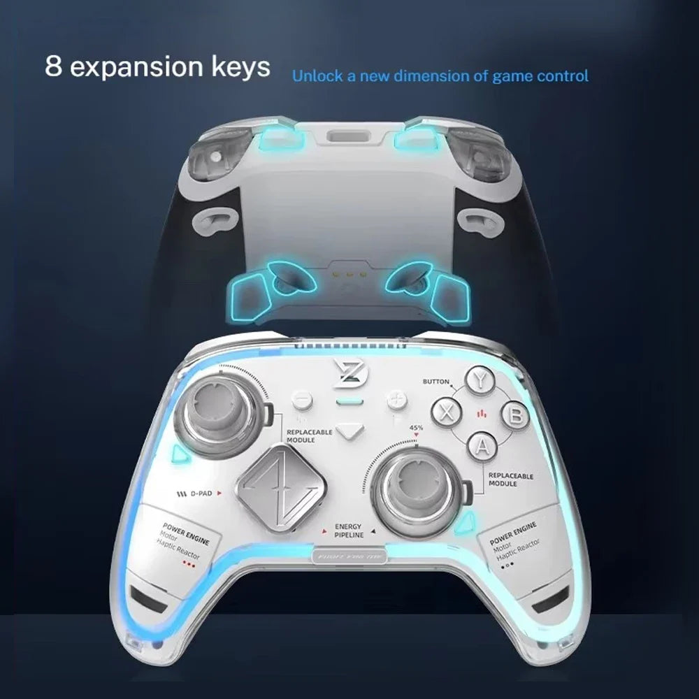 ZD Ultimate Legend Game Controller Elite Modular Sensory RGB Switch Phone Bluetooth Controller NS Tablet Steam Xbox Gifts