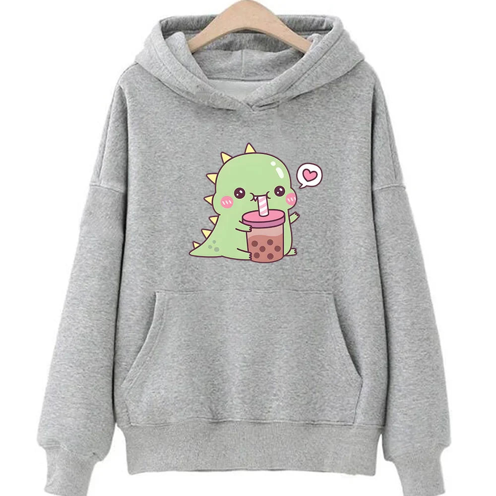 Sudadera con Capucha Rexy Adora el Té de Boba