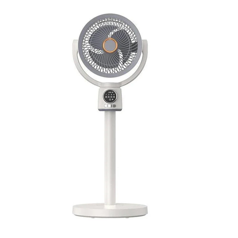 Balashov USB Rechargeable Floor Fan Silent Turbine Air Circulation