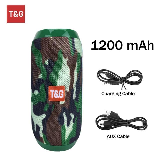 TG117 Bluetooth Speaker - Portable Waterproof TWS Outdoor Speaker