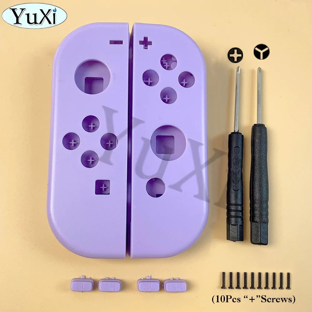 1Set Front Back Middle Frame Shell Housing Case Plastic Cover LR SL SR Buttons For Nintend Switch NS NXJoy-Con Game Controller
