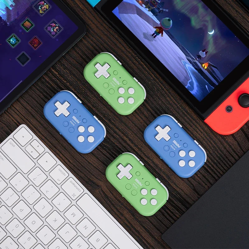 8BitDo Micro Bluetooth Wireless Gamepad for Nintend Switch Windows Android macOS iOS iPadOS Raspberry Pi Game Controller