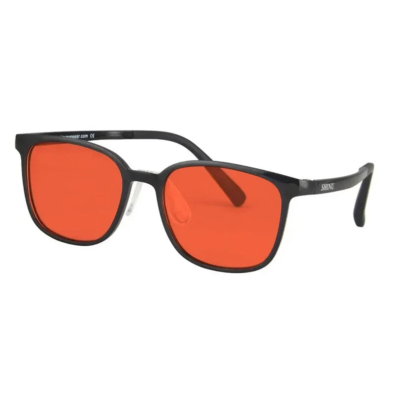 SHINU Children's Glasses 2025 Ppsu Plastic Eyeglasses Blue Light Blocking Computer Lenses Kids Pink Glasses Frame No Diopter