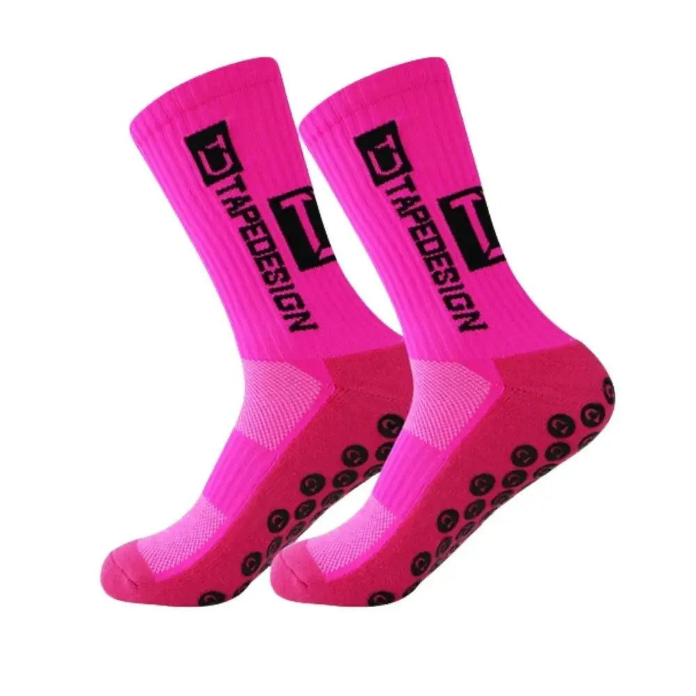 Men's & Women's Football & Running Socks  Anti Slip Grip