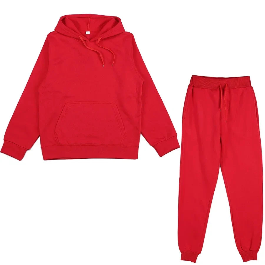 Women's 2-Piece Fleece Sweat suit Sets  Perfect for Jogging