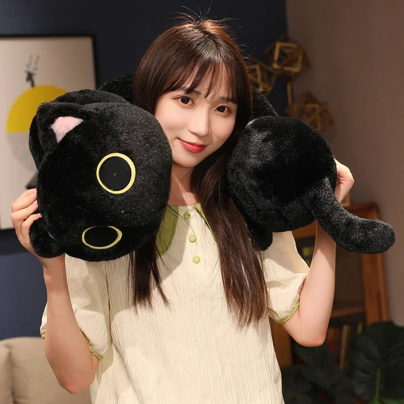 Peluche de gato oruga