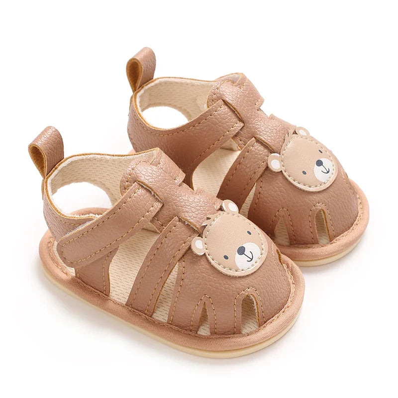 Infant Pre-Walker Shoes 0-18M Baby Shoes Summer Sandals, Cute Breathable Soft Sole Footwear for Boys Girls