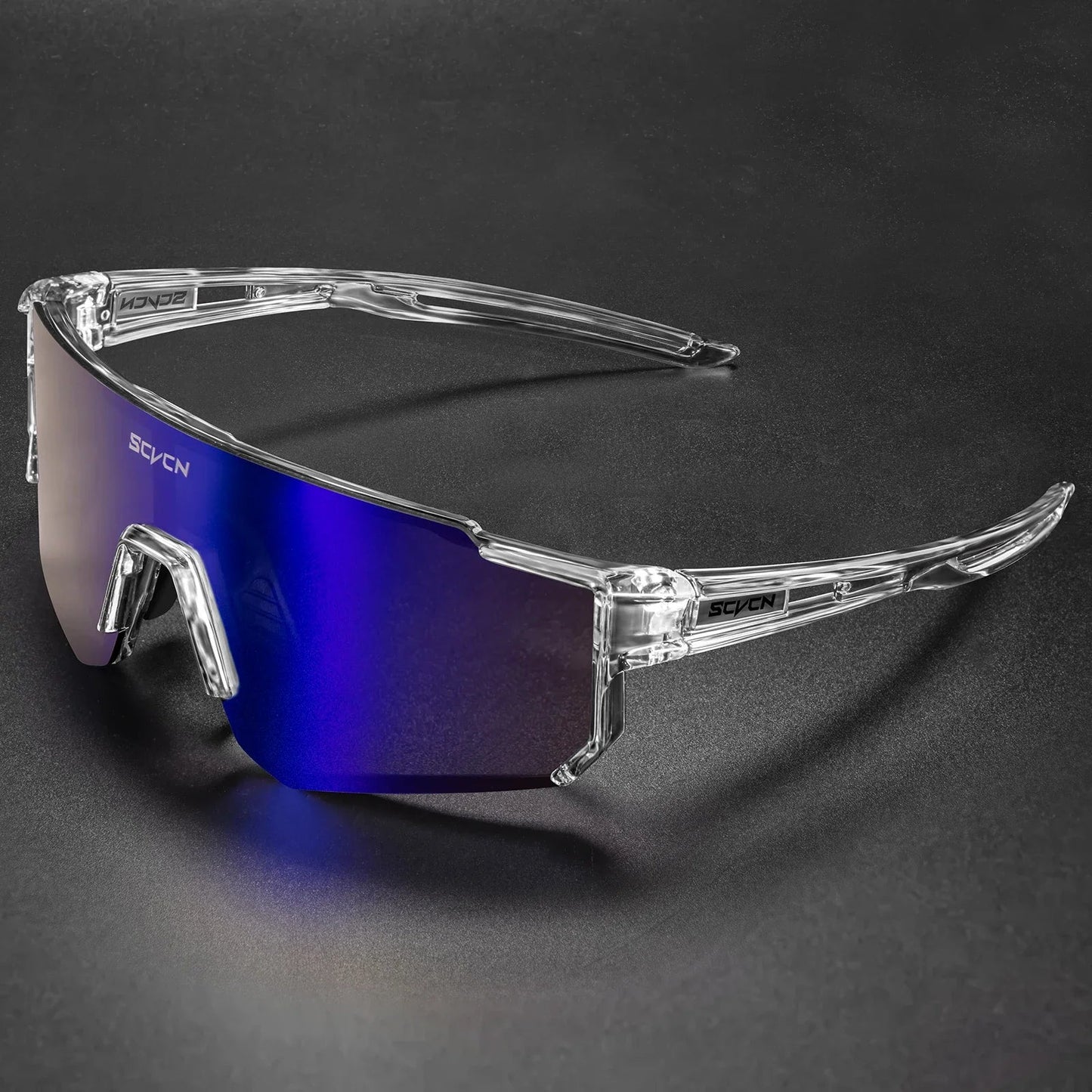 SCVCN Photochromic Cycling Glasses Night Riding Glasses Outdoor Sport Travel Sunglasses Men Women MTB Bike Golf Driving Eyewear