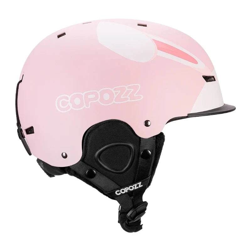 Protect Your Little Ones Cartoon Kids Ski Helmet