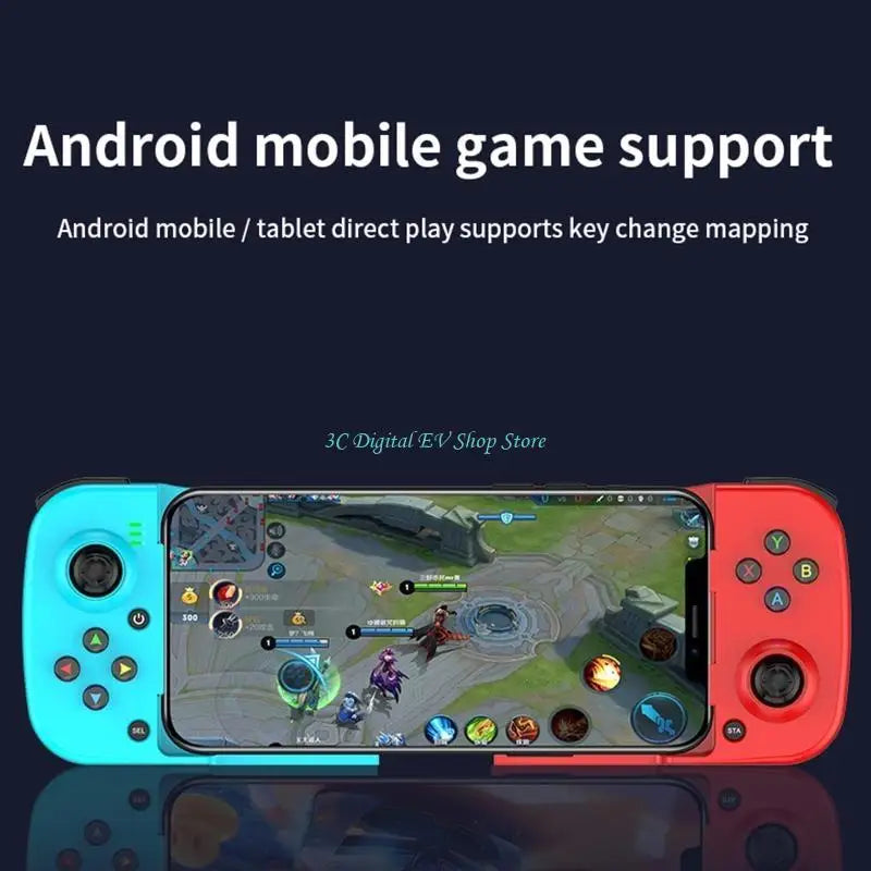 E74D D3 Phone Gamepad Bluetooth-compatible 5.0 Wireless Game Controller Joystick for NS Switch//PC