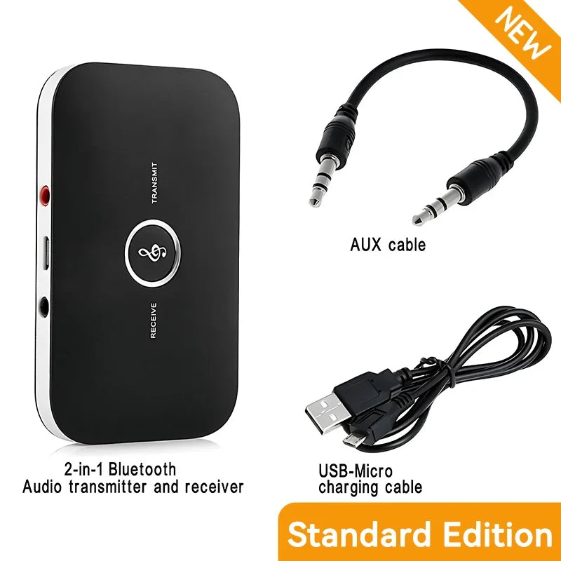 Bluetooth 5.3 Audio Transmitter Receiver Stereo AUX 3.5mm Jack RCA USB Dongle Music Wireless Adapter For Car Kit PC TV Headphone