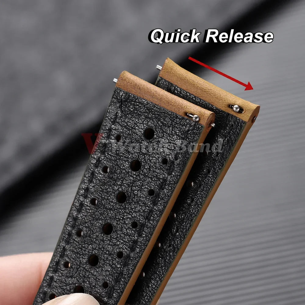 OnePlus Watch Perforated Racing Leather Band