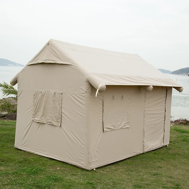 Outdoor Hot Selling Good Quality Camping Tent Large Space Inflatable Tent For Glamping Without Poles