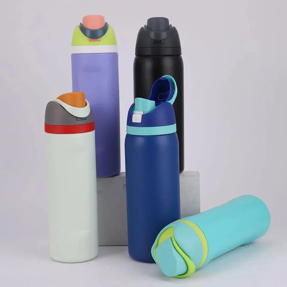 24/32oz Double Walled Stainless Steel Water Bottle