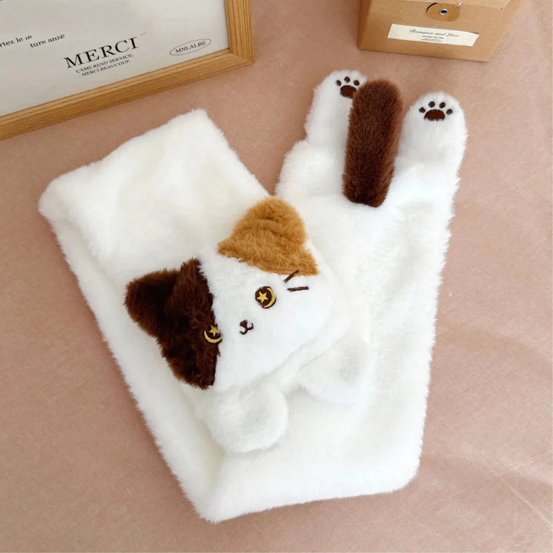 Bufanda y Guantes de Gato Kawaii