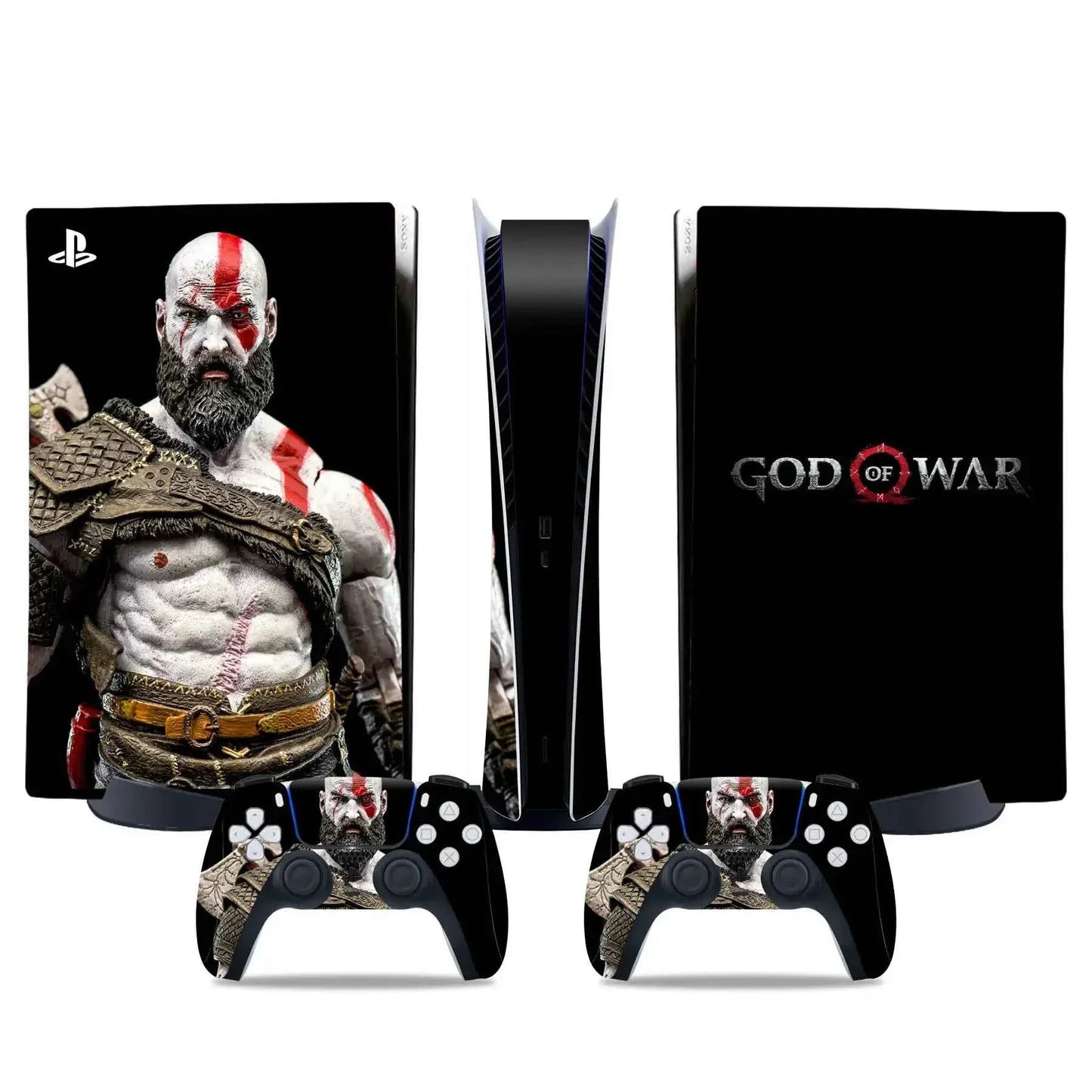 God war PS5 digital edition Skin Sticker Decal Cover for PS5 digital Console and 2 Controllers PS5 Skin Sticker