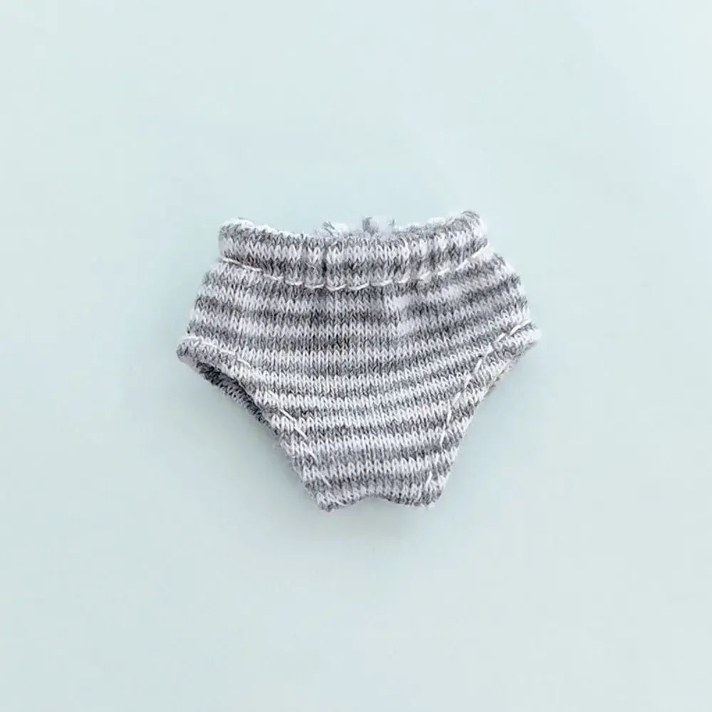 Cute OB11 Doll's Underwear DIY Elasticity Cotton Underwear 12 Colors Briefs Underwear