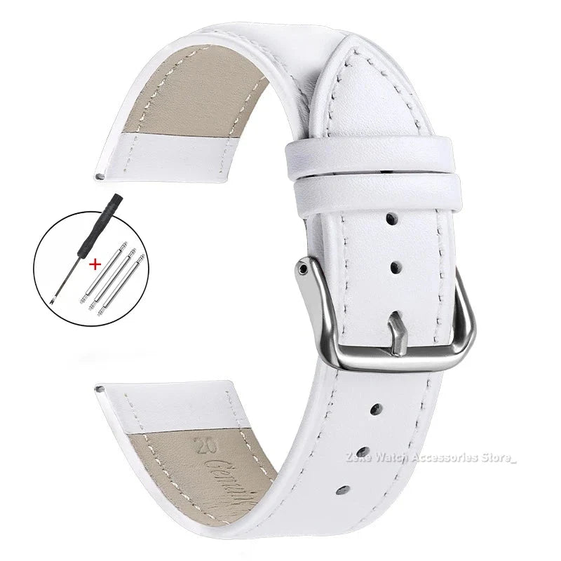 COROS PACE & APEX Slim Calfskin Band, Spring Bars & Tool