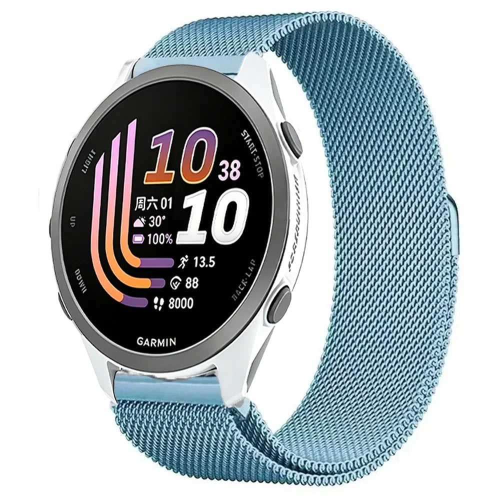 Garmin 20/22mm Quick Release Magnetic Milanese Band