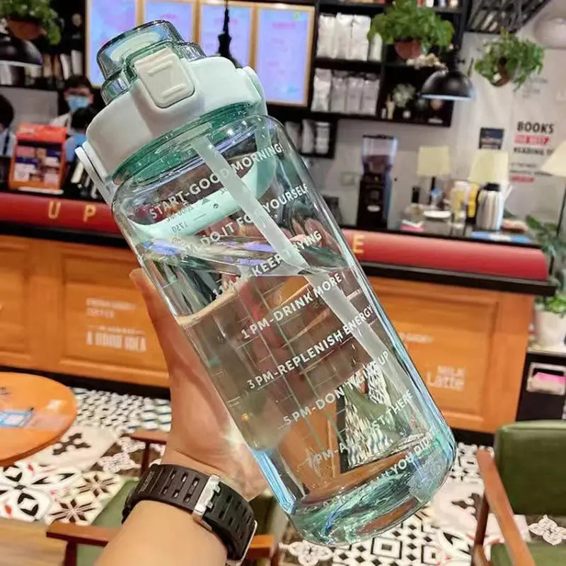 Portable Water Jug with Time Marker  Stay Motivated