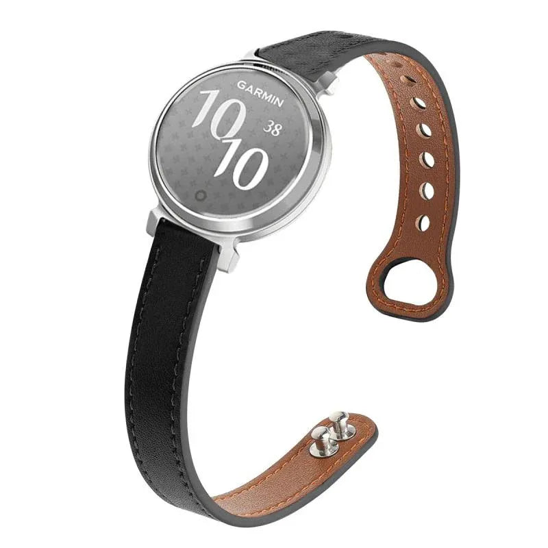 Garmin Lily 2 & 2 Active 14mm Slim Leather Band
