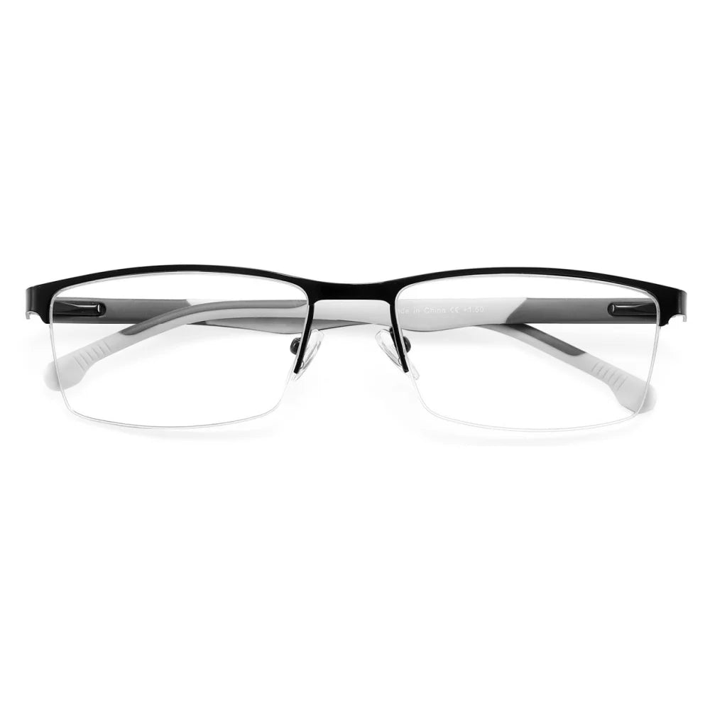 2025 NEW Men Blue light blocking Reading Glasses for Women Metal Frame Readers Magnifier Presbyopia Lens Eyewear +0.75~3.0