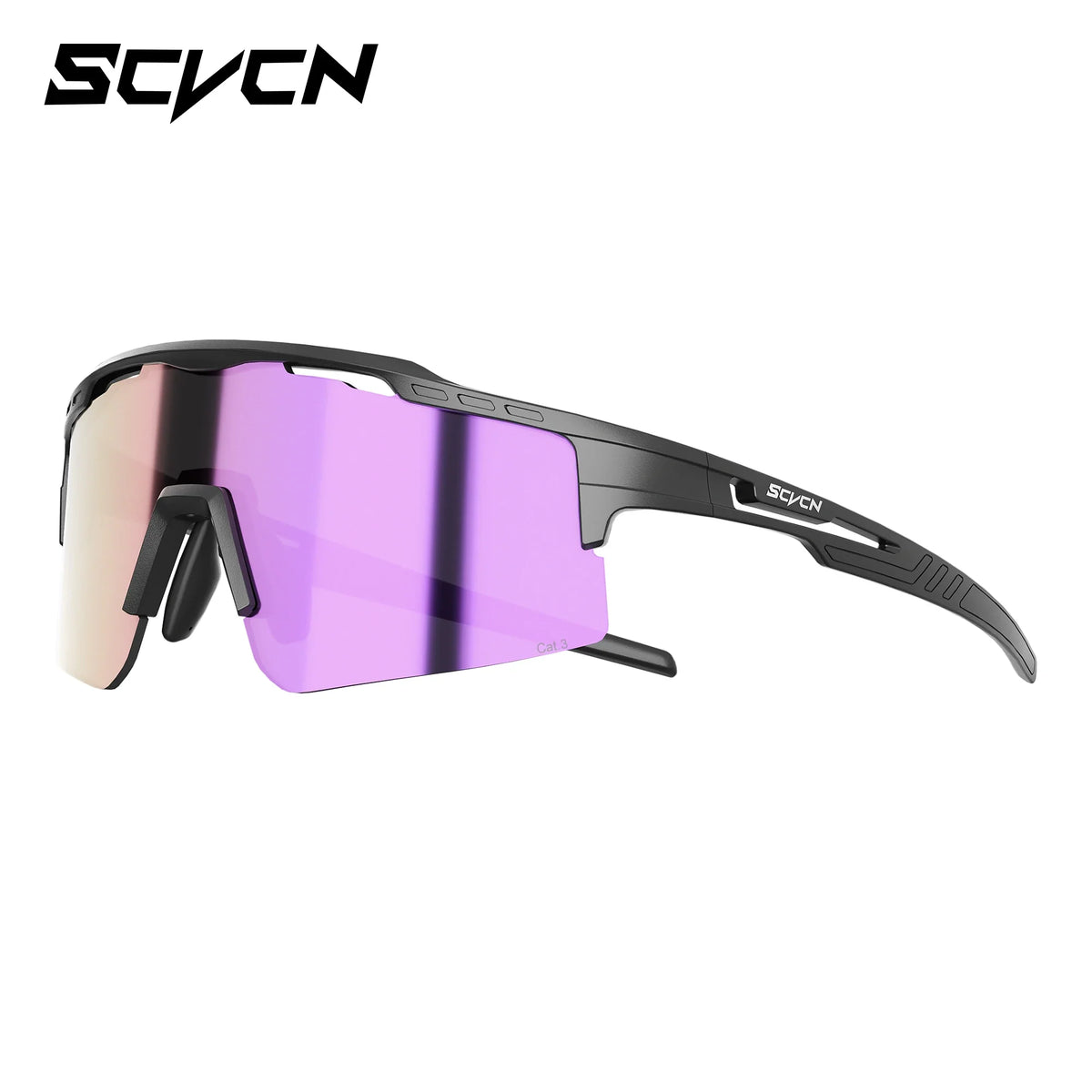 SCVCN UV400 Photochromic Outdoor Sports MTB Goggles Men Women Hiking Bike Riding Running Climbing Hydrophobic Eyewear Sunglasses