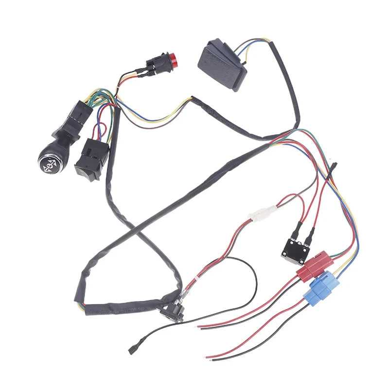 Children Electric Car DIY Modified Wires and Switch Kit with 2.4g