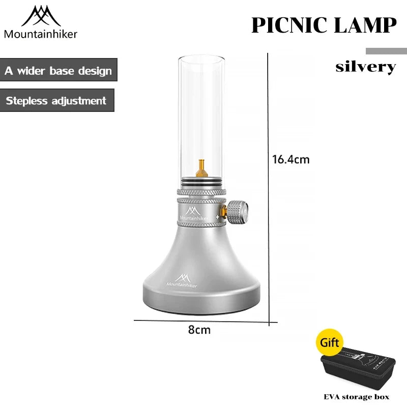 Mountainhiker search banner gas lamp camping gas lamp lighting outdoor camp tent atmosphere lamp gas lamp candle lamp