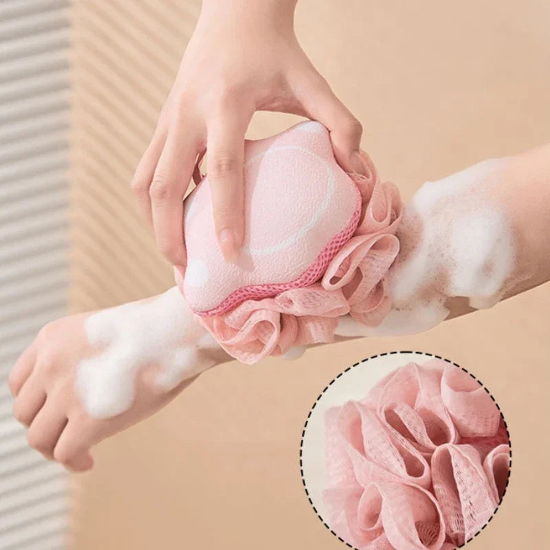 Esponja y exfoliador corporal Kawaii