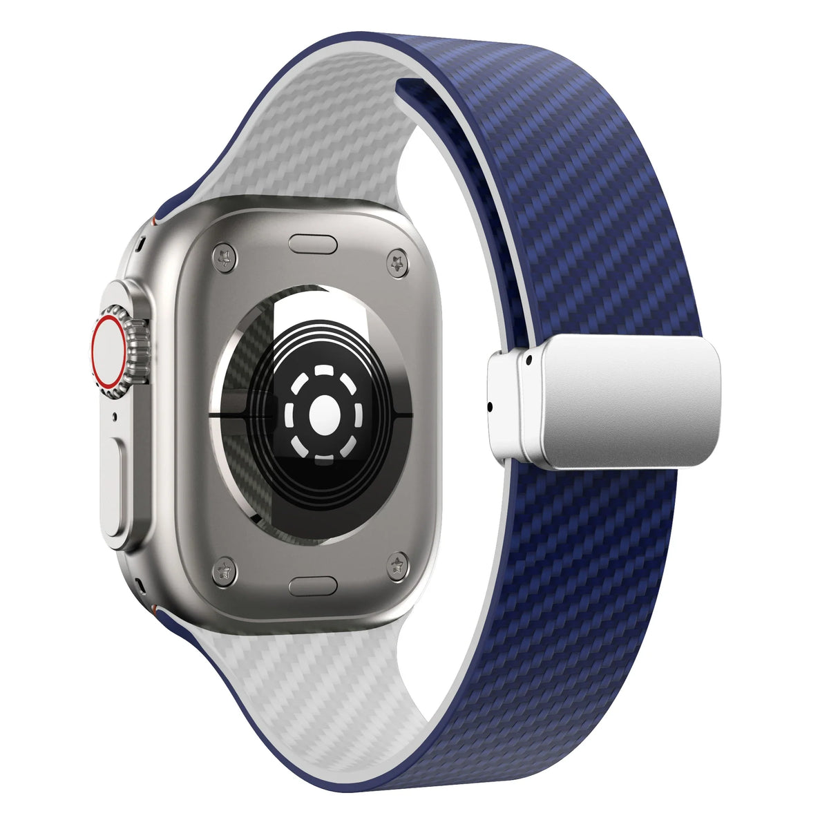 Apple Watch Silicone Strap - Magnetic Buckle, Durable Design