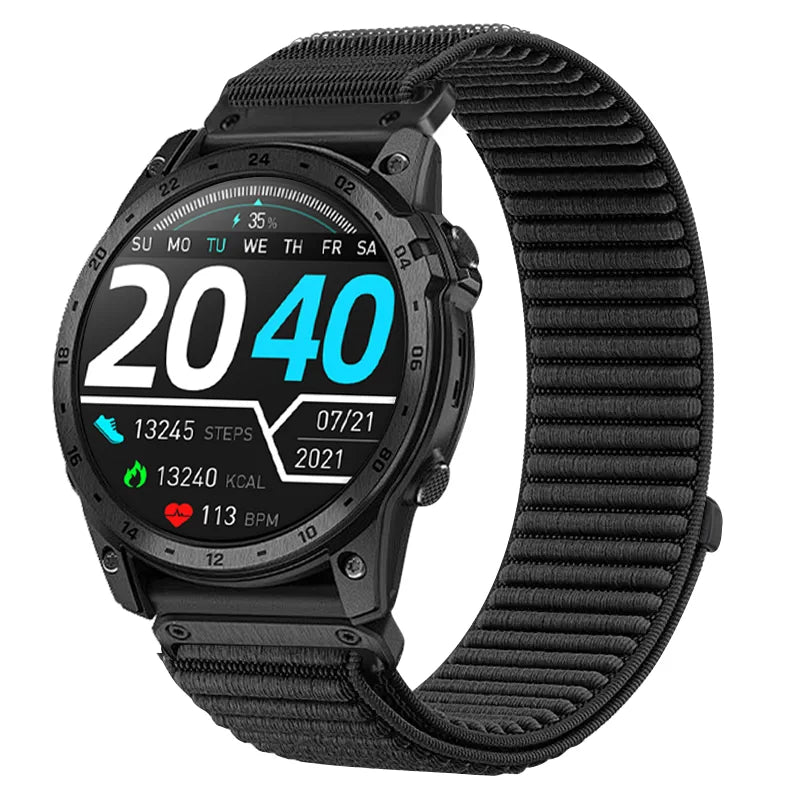 Garmin QuickFit 20/22/26mm Elastic Woven Nylon Hook-and-Loop Band