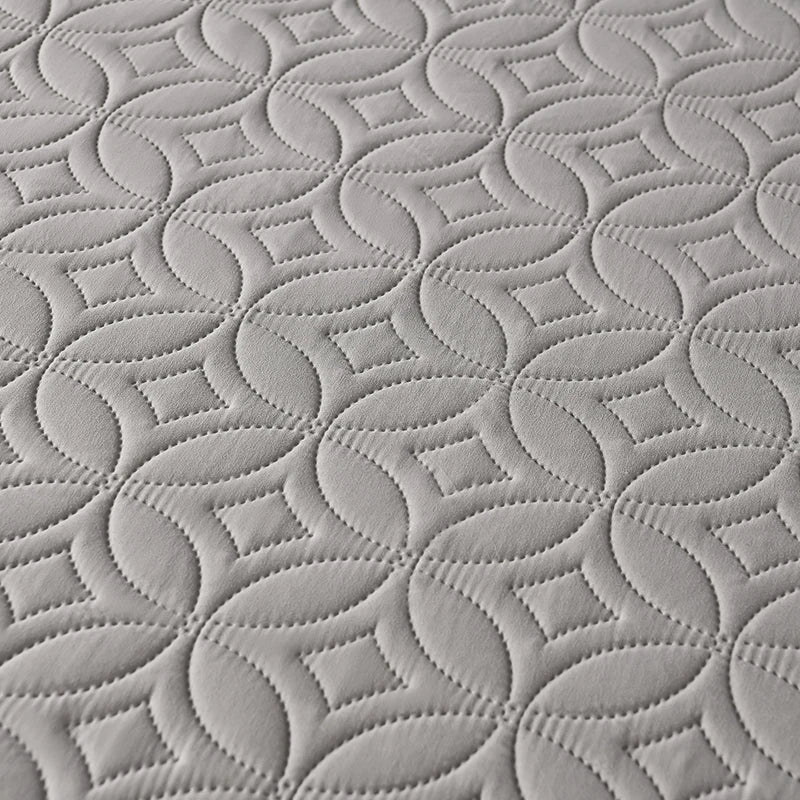 Ultrasonic Quilted Waterproof Antibacterial Mattress Protector Breathable Ultra Soft Noise Free 30CM Deep Pocket Fitted Sheet