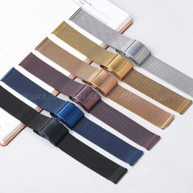Suunto Race, Vertical & 9 Peak Thin Milanese Mesh Band
