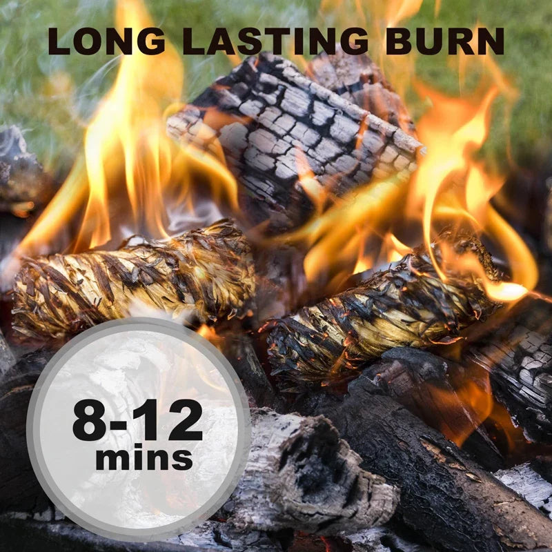 20/40/60pcs Natural Fire Starter, Wax Wood Stick, Suitable for