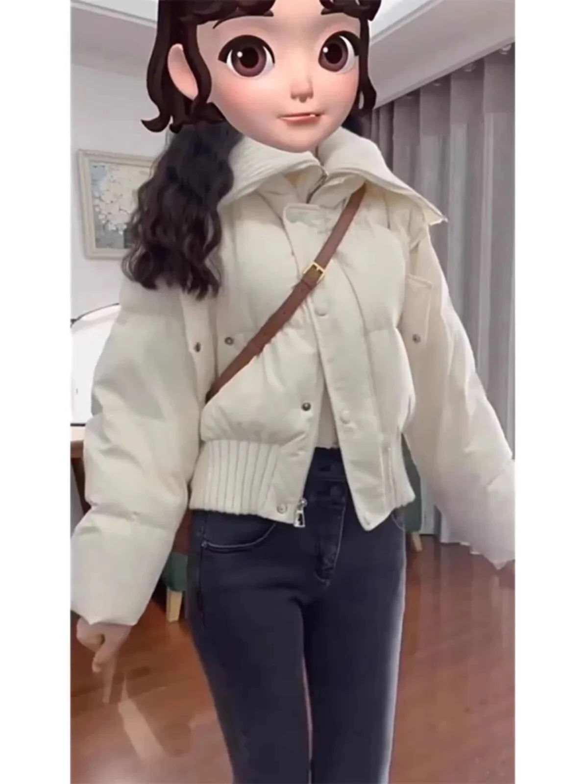 New Women Cotton Padded Jacket Winter Short Hooded Loose Cotton Coat Korean Women Parkas Coat Solid Outwear Women Puffer