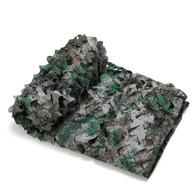 camouflage net Hunting camouflage net Garden gazebo net Car awning White blue green black jungle desert color