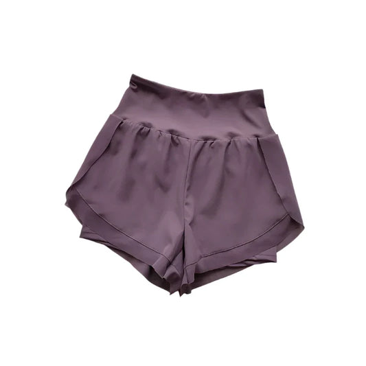 Women's 2 in 1 Yoga Shorts Quick Dry High Waist