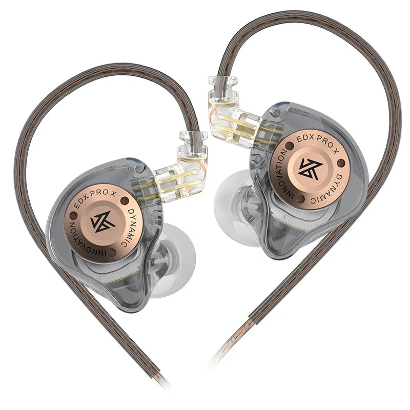 KZ EDX PRO X Dynamic Drive Earphone HIFI Bass Music Earbud Sport Noise Cancelling Headset KZ EDXPROX ZSTX ZSN PRO ZAS EDA ZVX