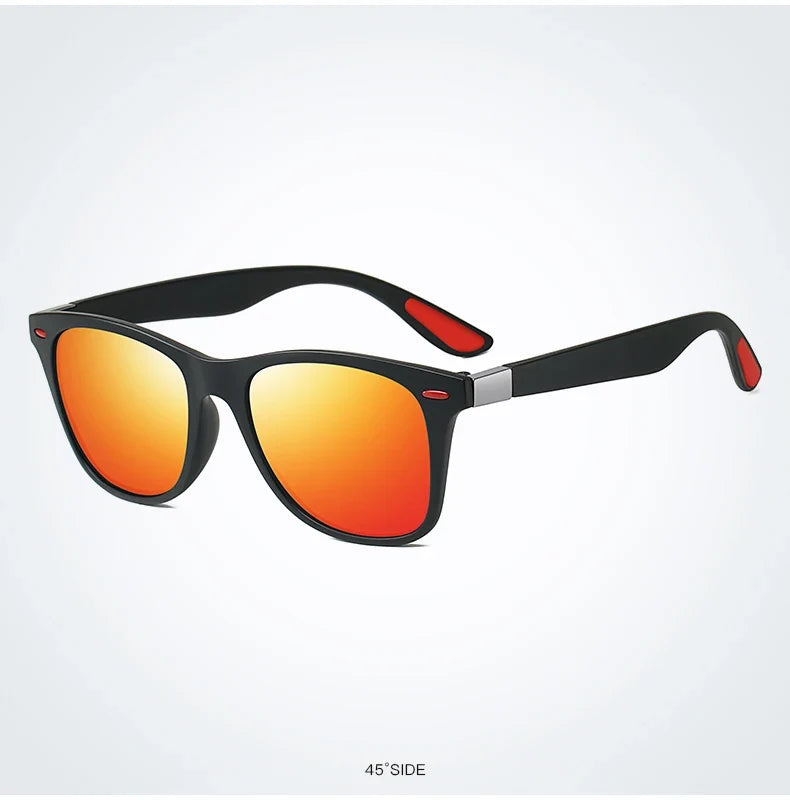 1-2-3PCS Fashion Vintage Square Unisex Driving Fishing Sunglasses Men Women Luxury Brand Designer Sun Glasses Anti-Glare Eyewear