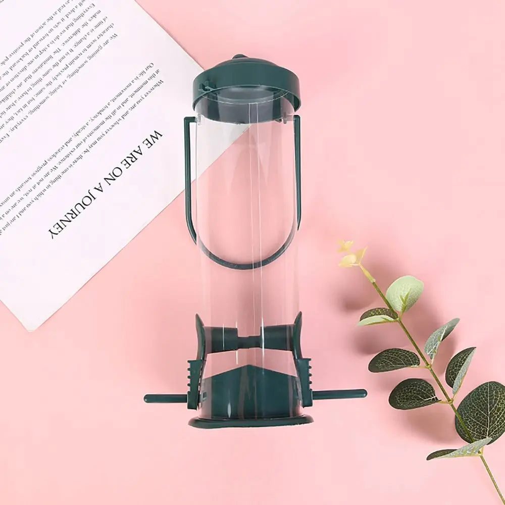 Foot Automatic For Pet Outdoor Garden Feed Station Food Dispenser Bird Feeder Bird Supplies Feeding Tool
