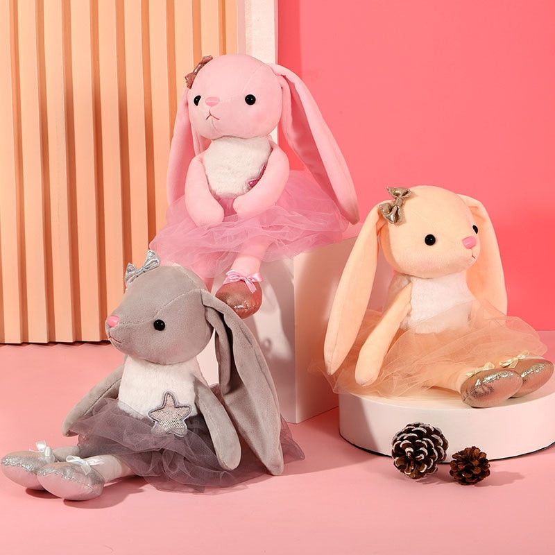 Peluche de conejita bailarina