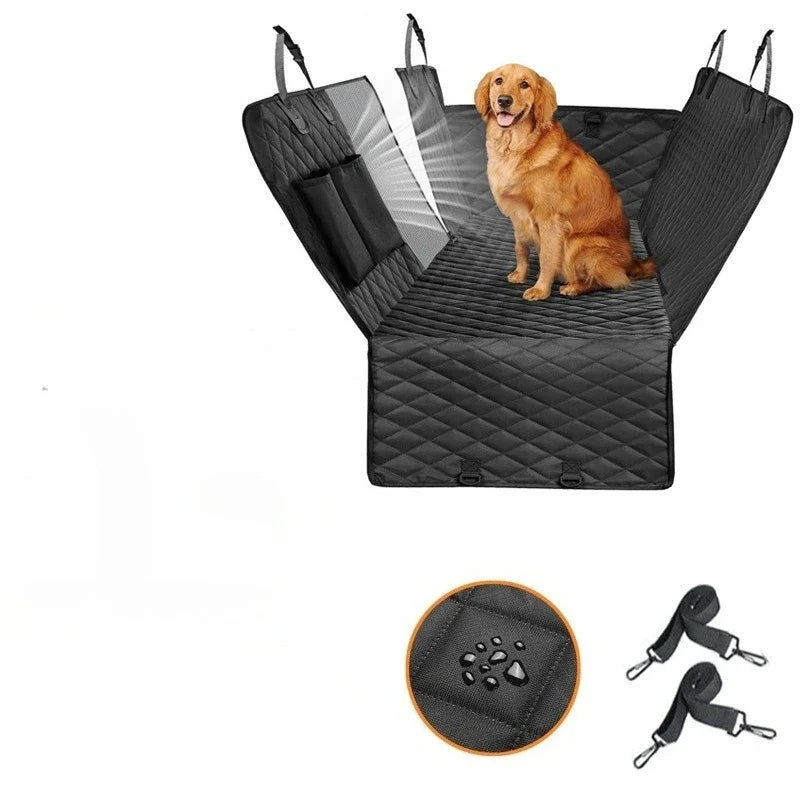 Non Slip Car Pet Pad Waterproof Dog Bed Travel Cushion for Backseat Comfort