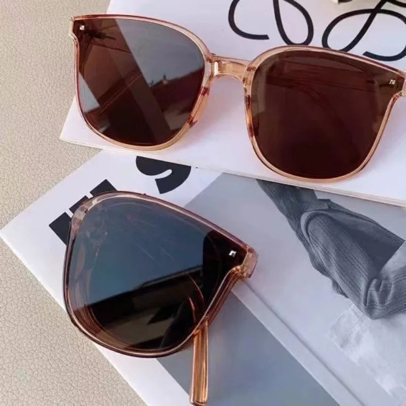 Nuevas Gafas de Sol Cuadradas Plegables de Marco Pequeño para Mujer, Gafas de Sol de Moda de Marca de Diseñador para Hombre, Gafas de Conducción UV400 Oculos De Sol