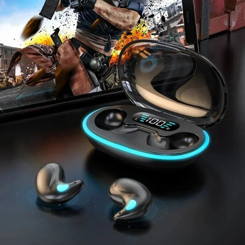 Bluetooth Wireless Headphones X55 Earbuds Ear Hooks Bluetooth Earphones Bass Noise Reduction Earbuds HiFi Stereo Headsets